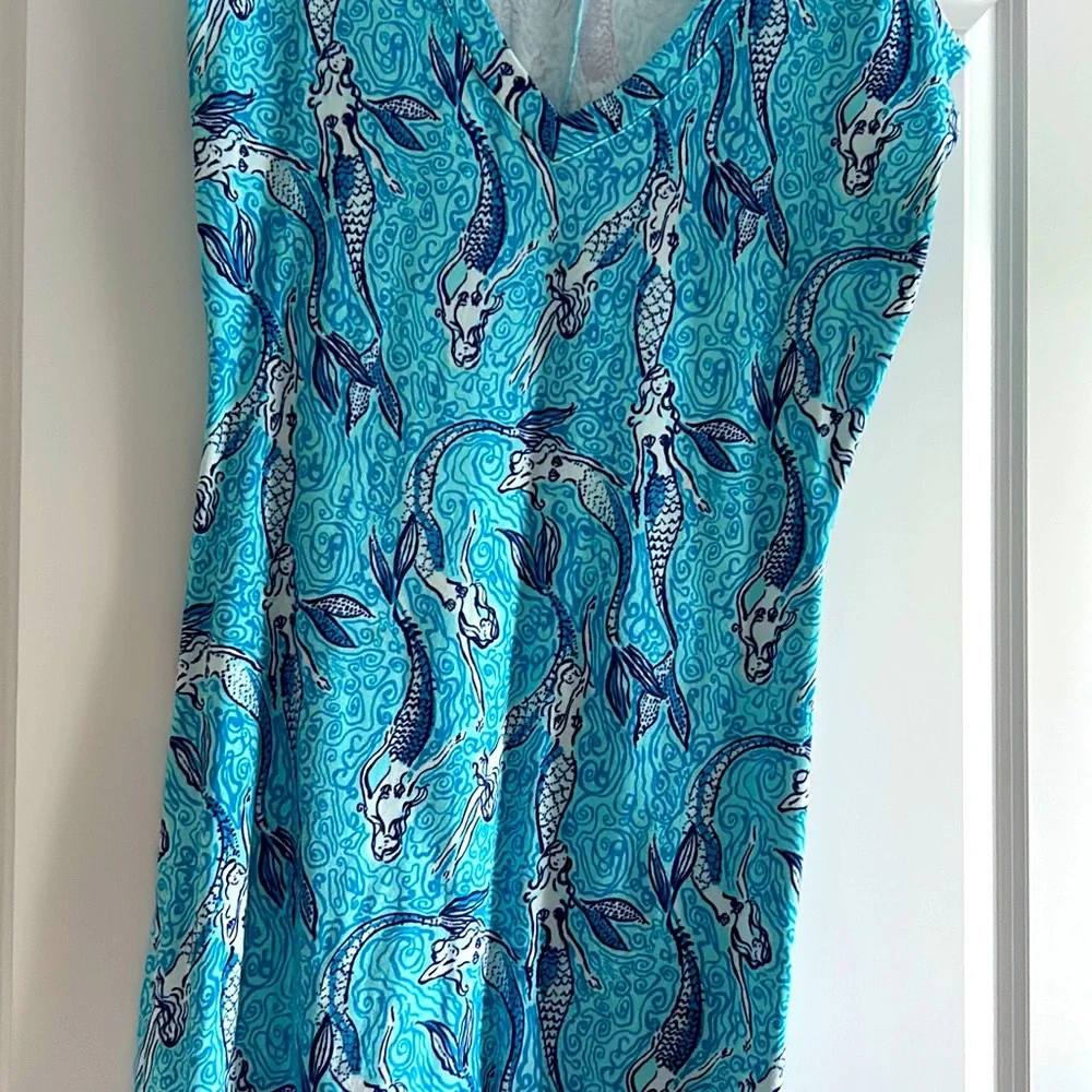 Lilly Pulitzer cotton dress sits just above knee.Perfect condition. - Picture 1 of 2